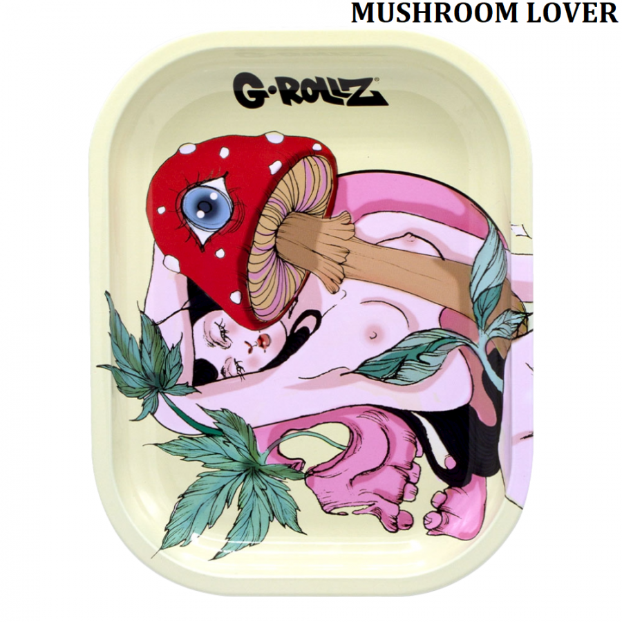 Mushroom Lover - Metal Rolling Tray