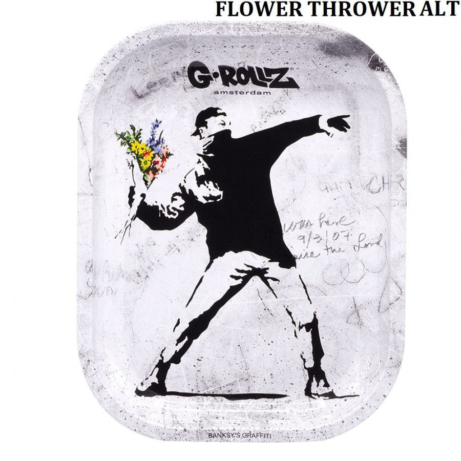 Flower Thrower - Metal Rolling Tray