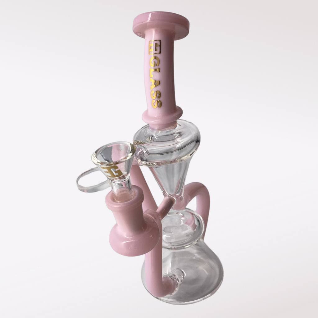 8" FULL SIZE COLORED RECYCLER - This Head Shop - Online Premium Head Shop