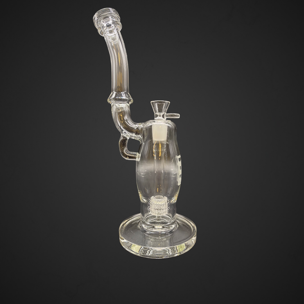 12" Heavy Hitter Stand Up Bubbler with matching slide