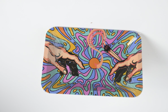 Colorful Metal Rolling Tray